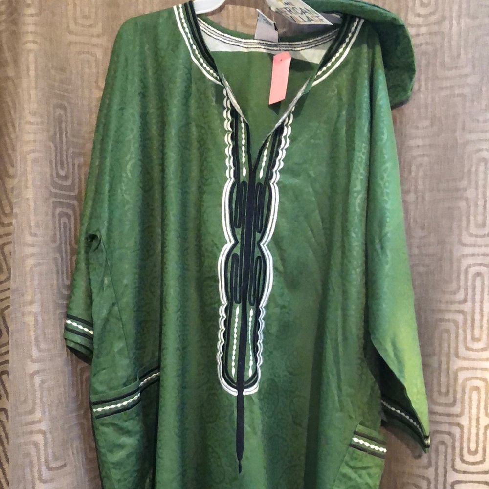 African Village kaftan/tunic hat-Unisex-one size